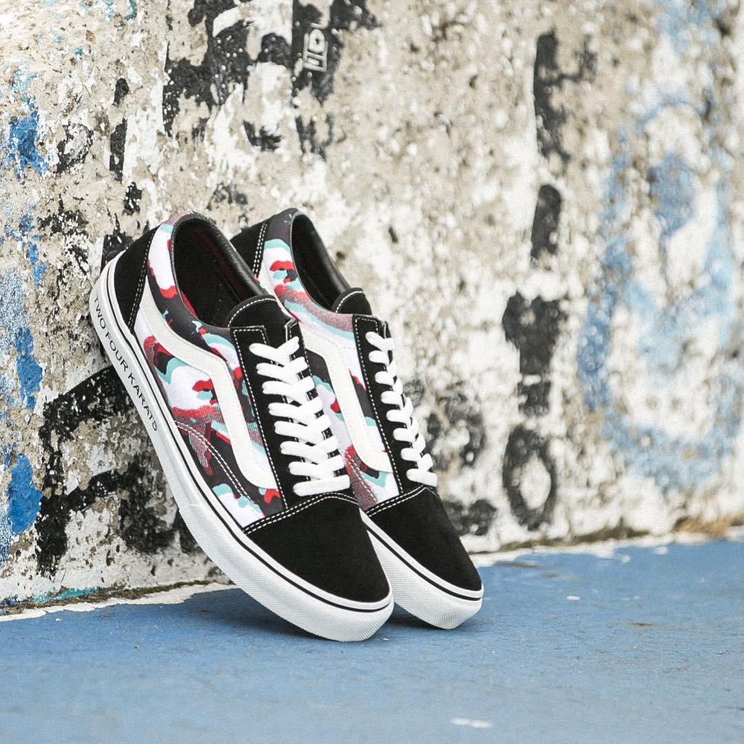 VANS×24karats EXILE AKIRA　スニーカー　25cm VANS × 24KARATS OLD SKOOL Produced by EXILE AKIRAが8/24 限定
