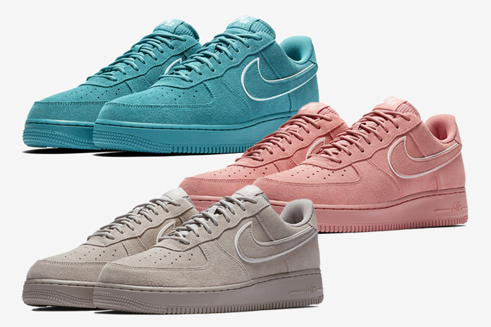 air force 1 low suede pack