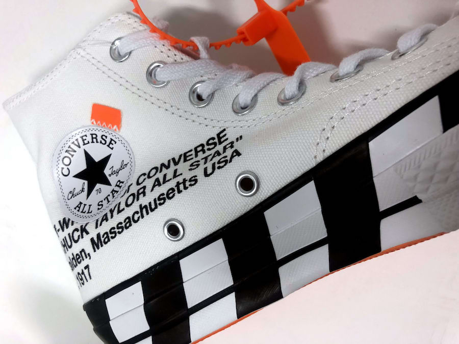 10/8】オフホワイト x コンバース チャックテイラー / Off-White x Converse Chuck 70 “Stripe” |  Sneaker GPS