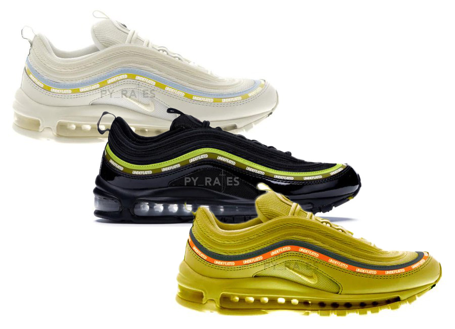 bånd sendt Kritisk リーク】アンディフィーテッド x ナイキ エアマックス97 3カラー / Undefeated x Nike Air Max 97 2020 |  Sneaker GPS