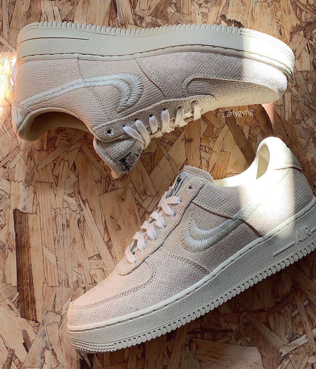 Nike Air Force 1 Low Stussyxナイキスケートボード