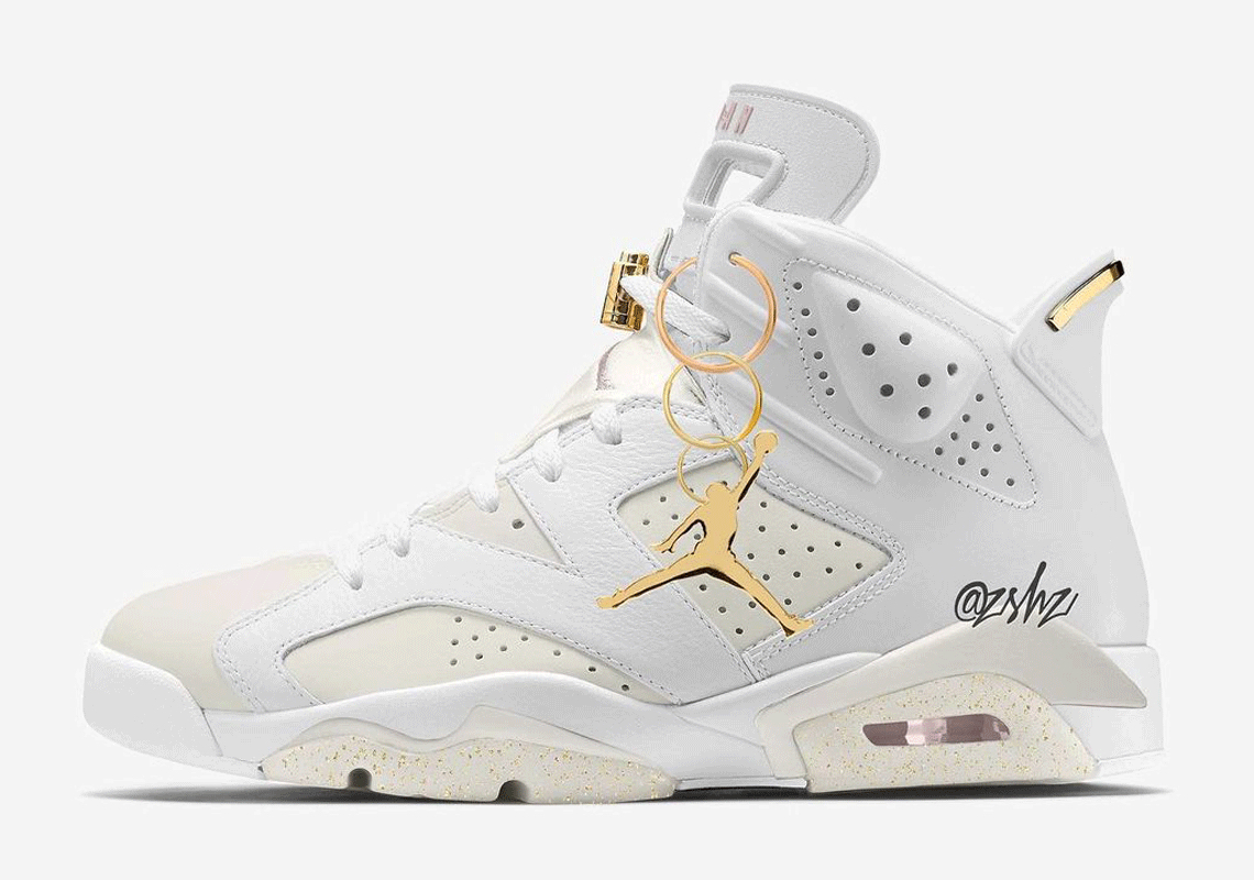 all gold jordan 6