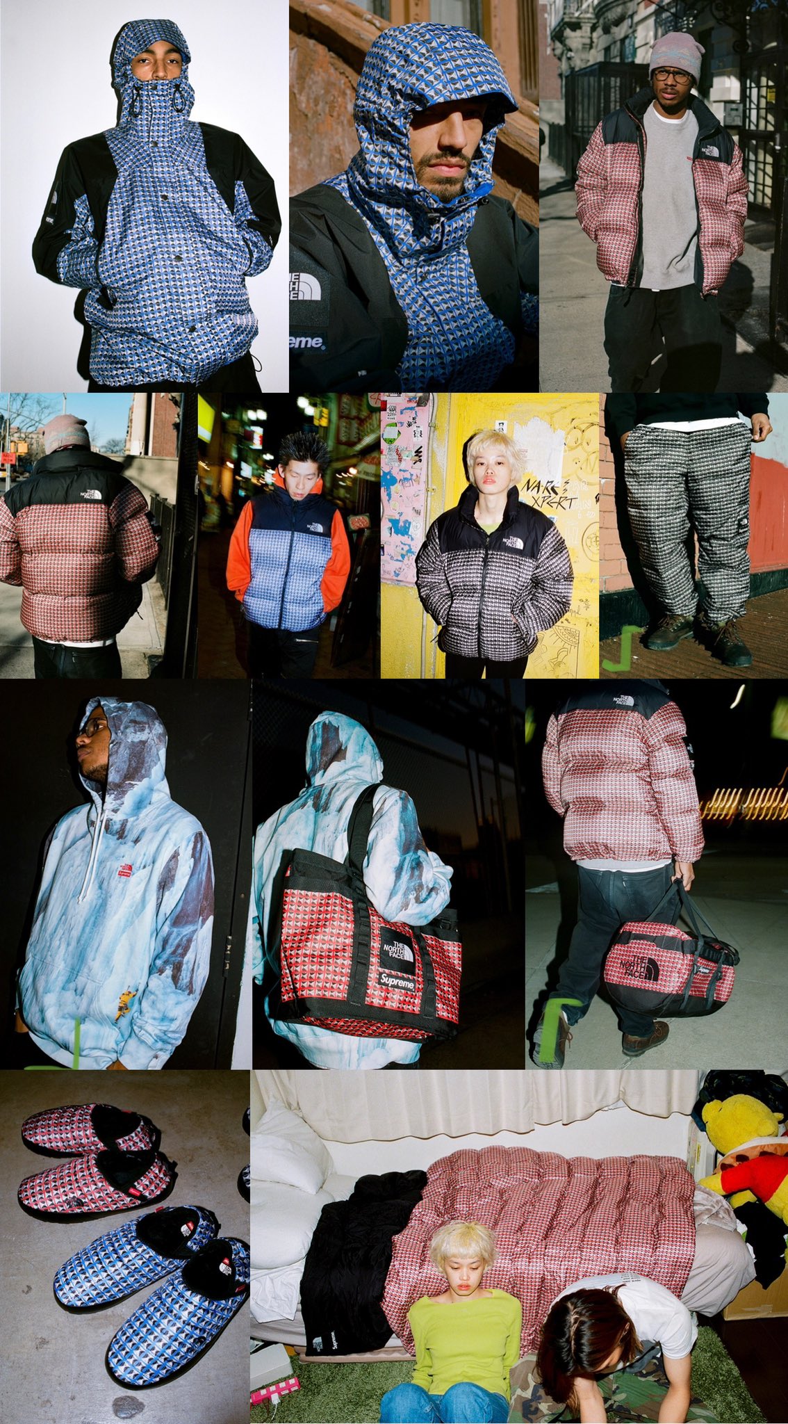 Supreme - supreme north face studd マウンテンパーカー XLの+