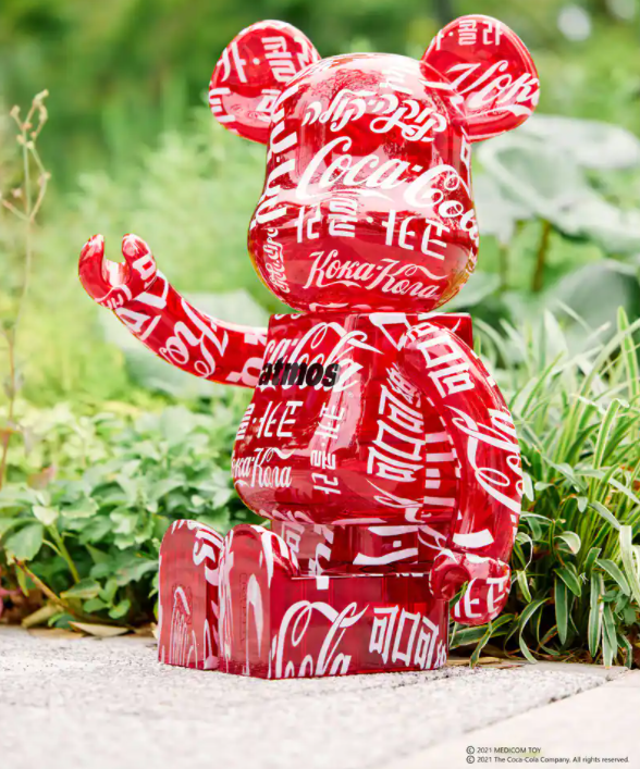 【6/26】BE＠RBRICK atmos x Coca-Cola 1000% CLEAR RED ...