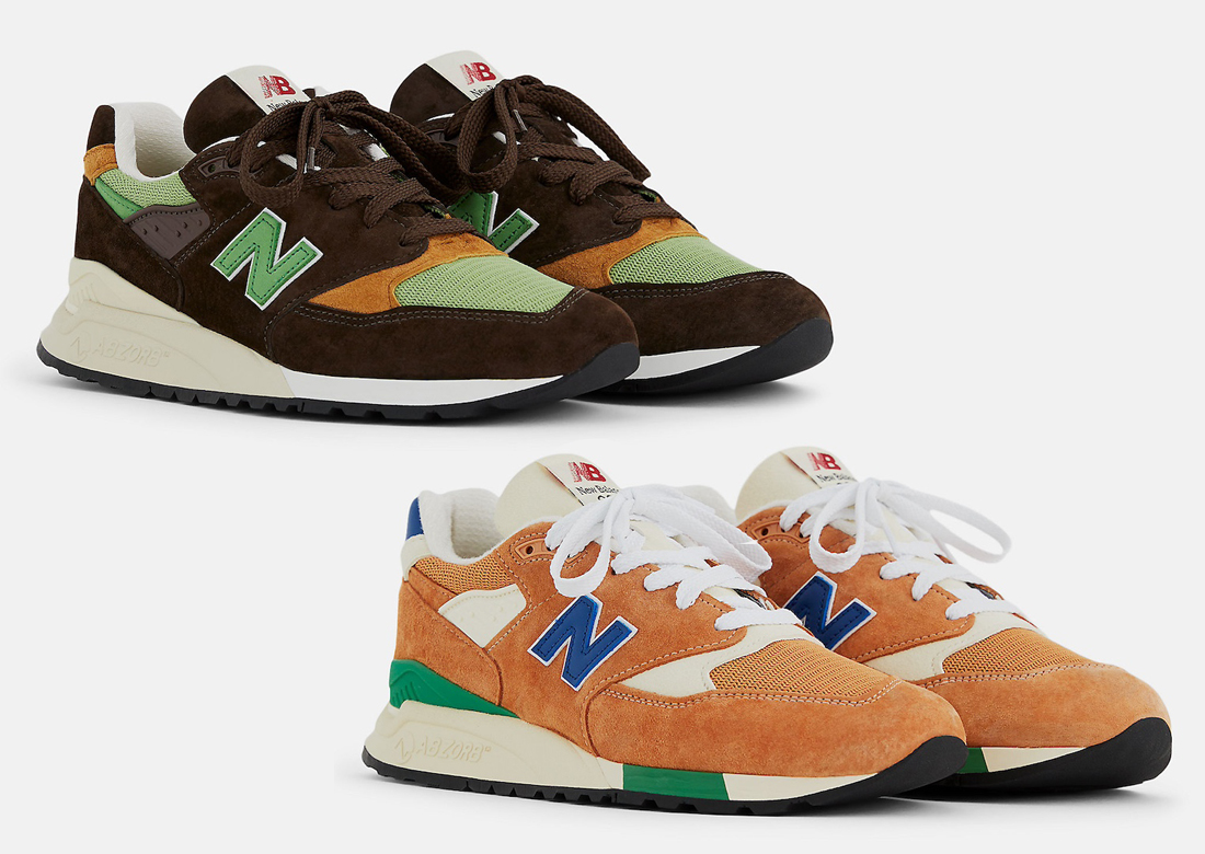 【12/28】New Balance 998 Made in USA U998BG, U998OB | Sneaker GPS