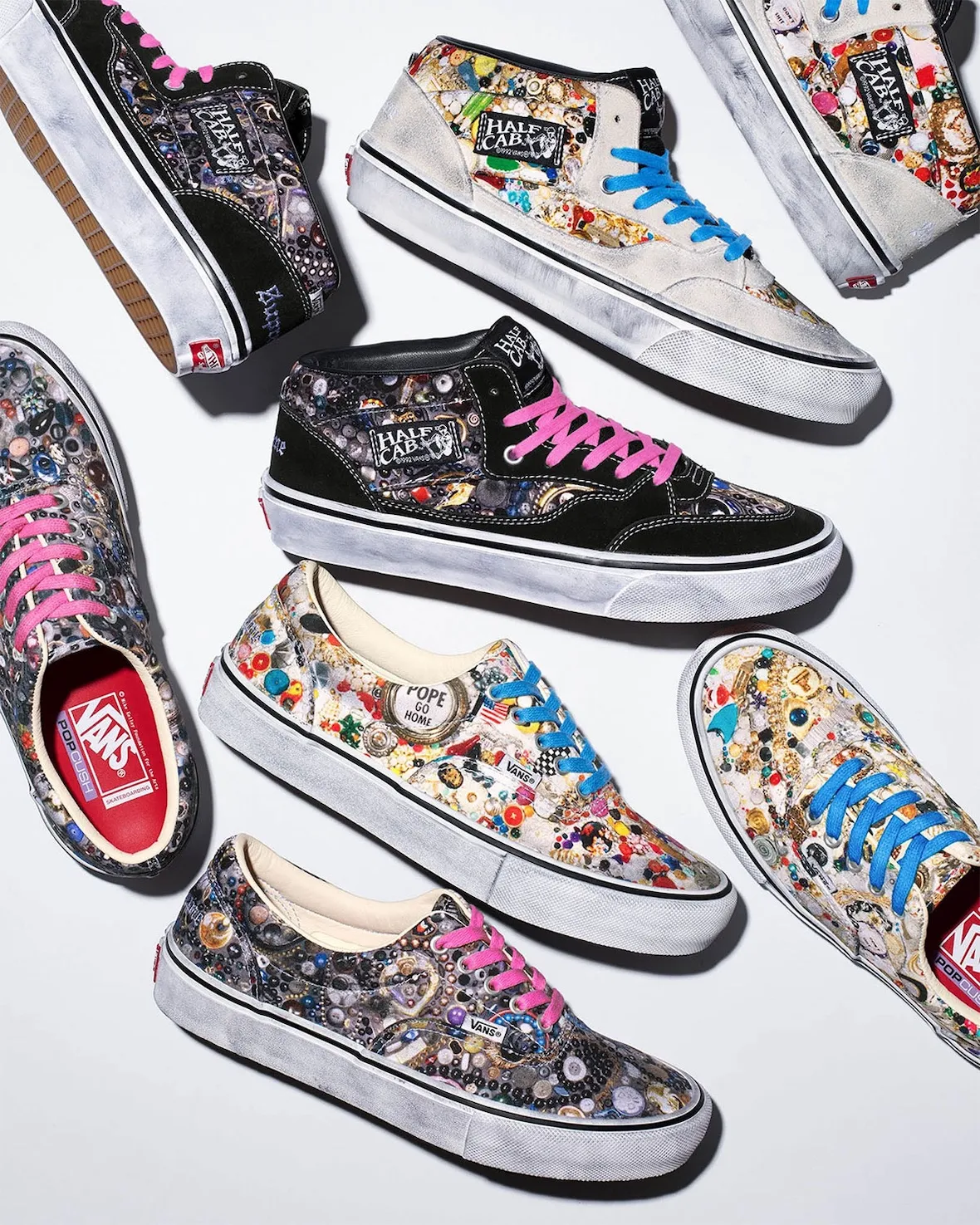 4/18】Supreme x Mike Kelley Vans Era & Vans Half Cab | Sneaker GPS